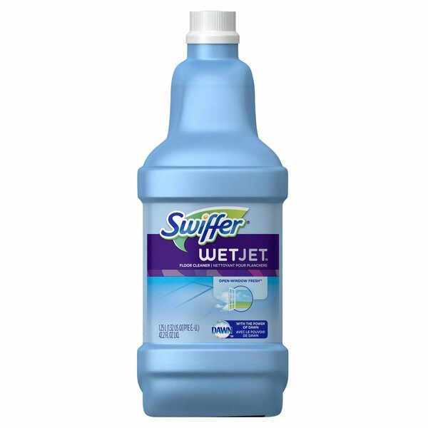 P&G Swiffer WetJet Floor Cleaner Refill 42.2 oz Fresh Scent w/ Dawn, 4PK 77810